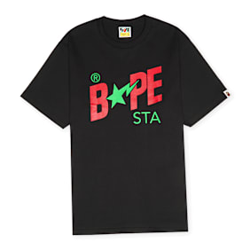 A Bathing Ape Colors Bape Sta Tee schwarz