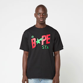 A Bathing Ape Colors Bape Sta Tee black