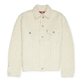 Junya Watanabe MAN x Levis Knitwear Jacket beige