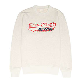 Autry x Maison Kitsune Sweatshirt beige