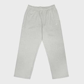 Nike Solo Swoosh Open Hem Pants grau