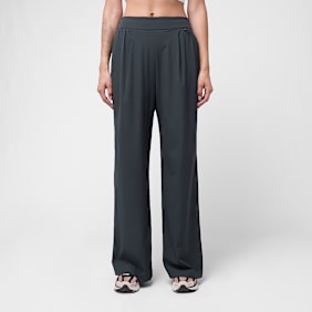 Nike Wmns 24.7 Dri-Fit High-Rise Wide Leg Pant blau