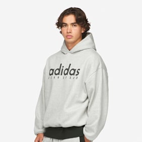 adidas Originals x Fear of God Athletics Heather Fleece Hoodie grijs