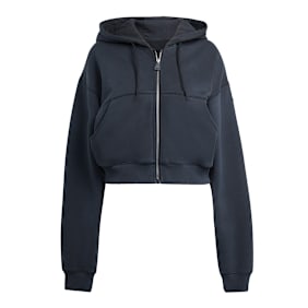 adidas Originals Cropped Hoodie schwarz