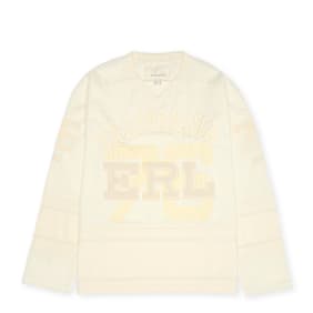 ERL Unisex California Hockey Jersey Knit beige