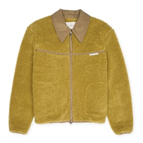 AMI PARIS Veste Zippee gelb