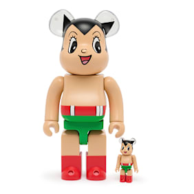 Medicom Bearbrick Astro Boy First Color Ver. 400% & 100% multi-colour