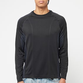 Alpha Industries Seamless Longsleeve Shirt schwarz