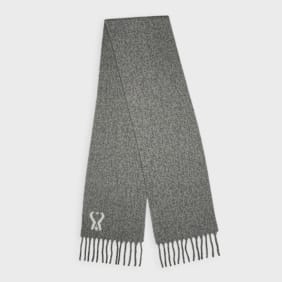 AMI PARIS Scarf gris grey