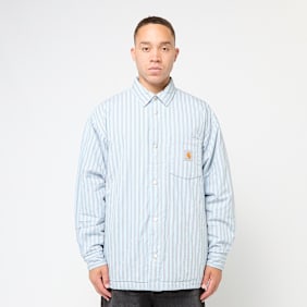Carhartt WIP Grimsby Shirt Jacket blauw
