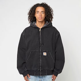 Carhartt WIP OG Active Jacket Washed Denim zwart