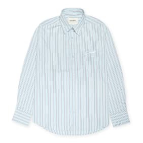 Carhartt WIP Wmns L/S Grimsby Shirt blau