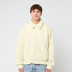Nike Club Sherpa Coaches Jacket beige