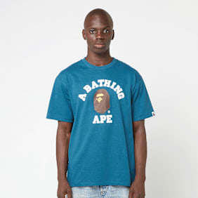 A Bathing Ape College Tee blue