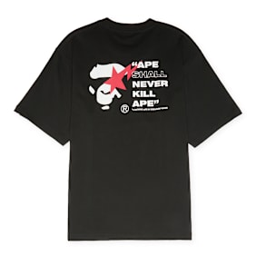 A Bathing Ape Bape Sta Ape Face Relaxed Fit Tee M black