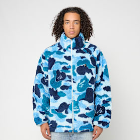 A Bathing Ape ABC Camo Metal One Point Boa Jacket M blau