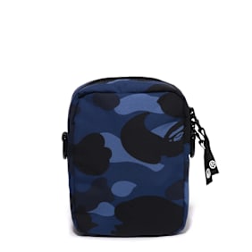 A Bathing Ape Color Camo Shark Mini Bag blau