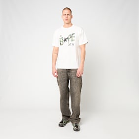 A Bathing Ape ABC Camo Bape Sta Logo Tee M white