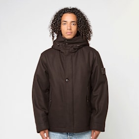 Stone Island Short Parka braun