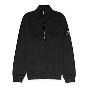 Stone Island Longsleeve Polo zwart