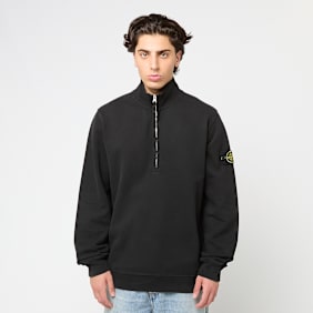 Stone Island Longsleeve Polo schwarz