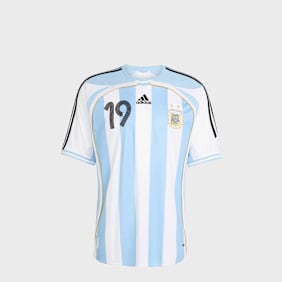 adidas Originals Argentina Home Jersey 2006 Messi weiß