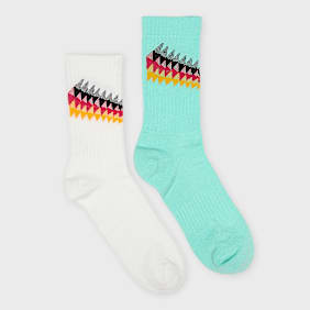 adidas Originals DFB Germany Fan Socks (2 Pack) blauw