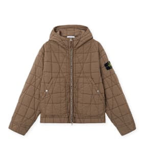 Stone Island Short Parka braun