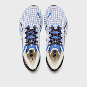 PUMA Deviate NITRO 4 "Checkerboard" blauw