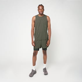 On x PAF Zero 2-in-1 Shorts green