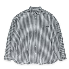 Acne Studios Checkered Shirt black