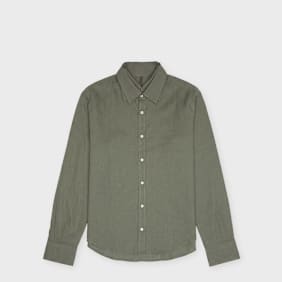 _J.L-A.L_ Triple Collar Shirt grün