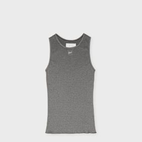 ERL Men Faded Black Tank Top Knit grau