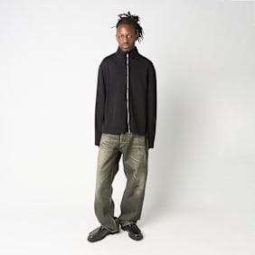Our Legacy Shrunken Fullzip schwarz