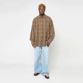 Our Legacy Borrowed Shirt braun