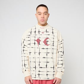 adidas Originals x Thug Club Goalie Tee Longsleeve beige
