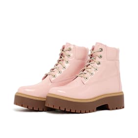 Timberland Wmns Stone Street 6 Inch Lace Up Waterproof Boot light pink