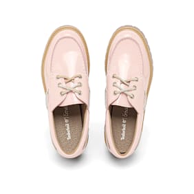Timberland Wmns Stone Street Boat Shoe Patent Leather rosa