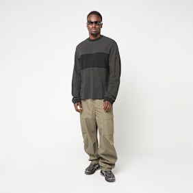 Brain Dead Thermal Long Sleeve Tee grey