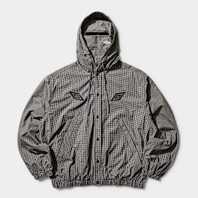 Umbro by Slam Jam Gingham Masked Shirt grau