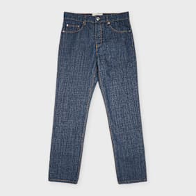 AMI PARIS Classic Fit Jeans blau