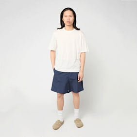AMI PARIS Classic Fit Shortsleeve T-Shirt Ami De Coeur Patch weiß