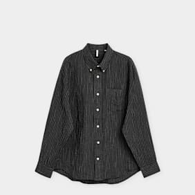 Sunflower Button Down Shirt schwarz