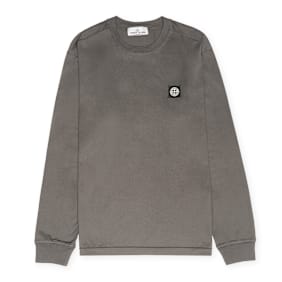 Stone Island LS T-Shirt grau