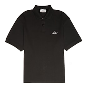 Stone Island Shortsleeve Polo zwart