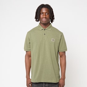 Stone Island Shortsleeve Polo grün