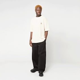 Carhartt WIP Short Sleeve Nelson Waffle T-Shirt Beige