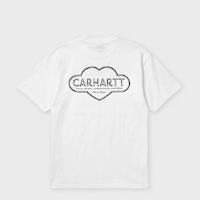 Carhartt WIP S/S Cloud Heart T-Shirt wit