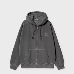Carhartt WIP Hooded Nelson Jacket grijs
