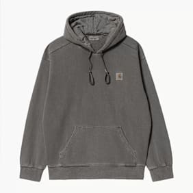 Carhartt WIP Hooded Nelson Sweat grau